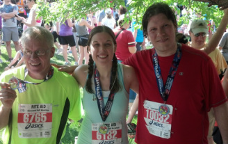 Friends of FitYaf - Mandy goes from a non-runner to a 2x half marathon finisher!