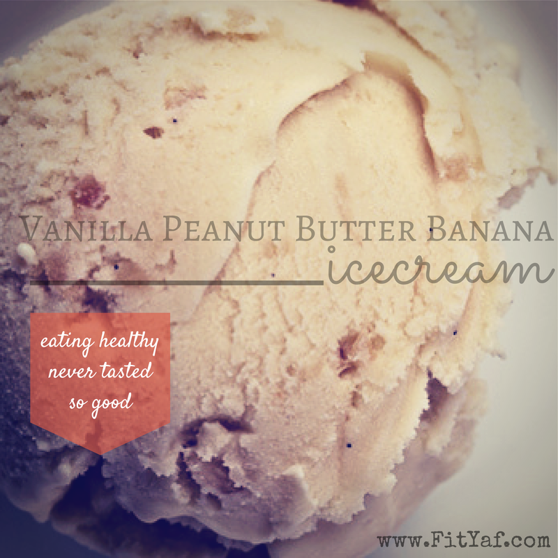 Vanilla Peanut Butter and Banana Ice Cream Recipe