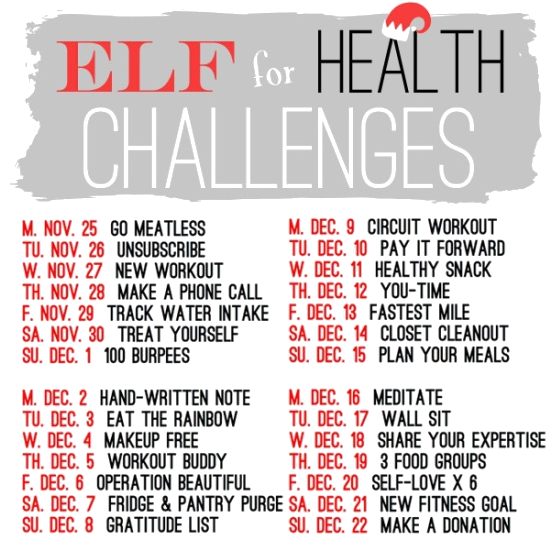 Fitness Friday Elf4Health Buddy Workout