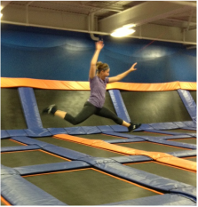 FitYaf tries Skyrobics @ Sky Zone