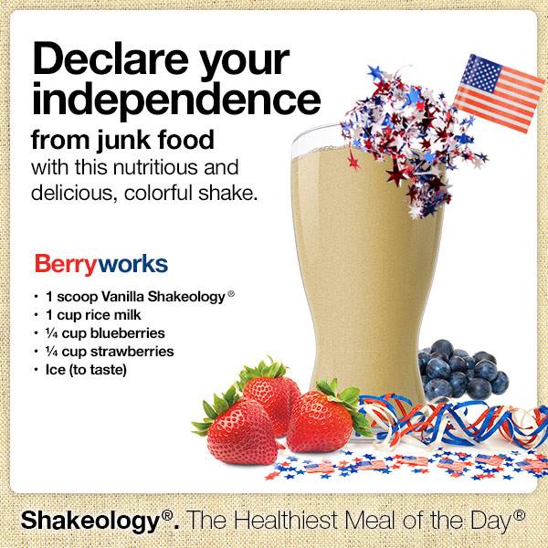 berry works shakeology recipe