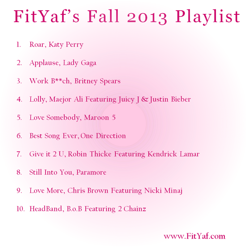 FitYaf's Fall 2013 Running Playlist
