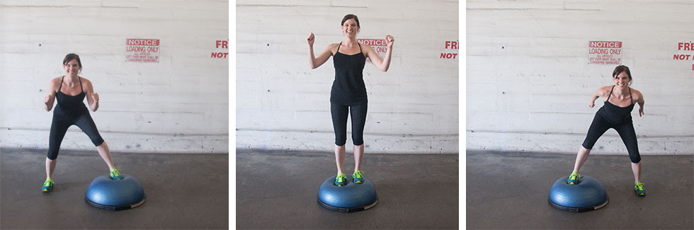 FitYaf's Fitness Friday BOSU workout