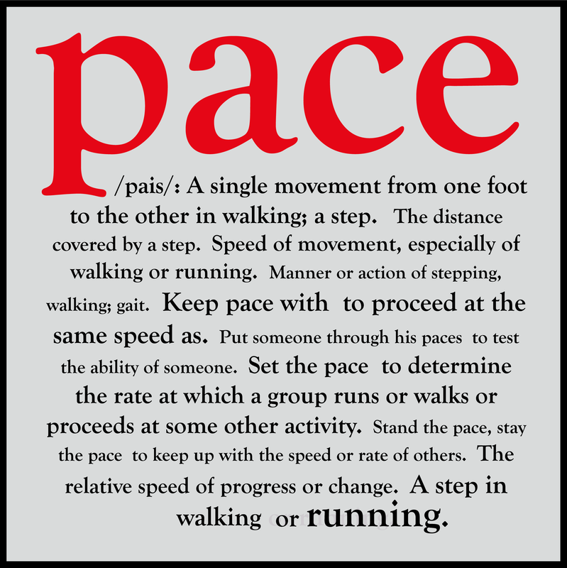 What's in a pace? Thoughts from an improving runner.