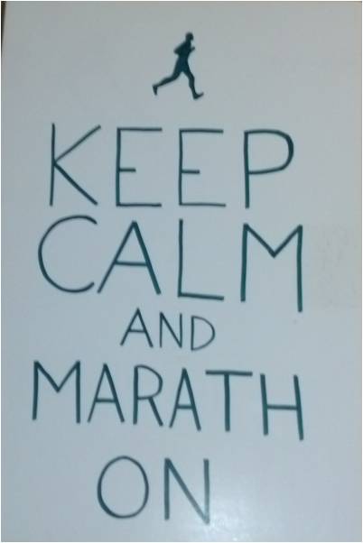 The Sport of Marathon Spectating - Keep Calm and Marath ON